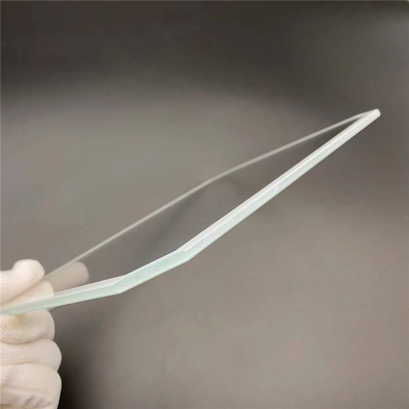 Vidrio Templado Ultra White Toughened Glass with Serigraphy for Street Light Ik08