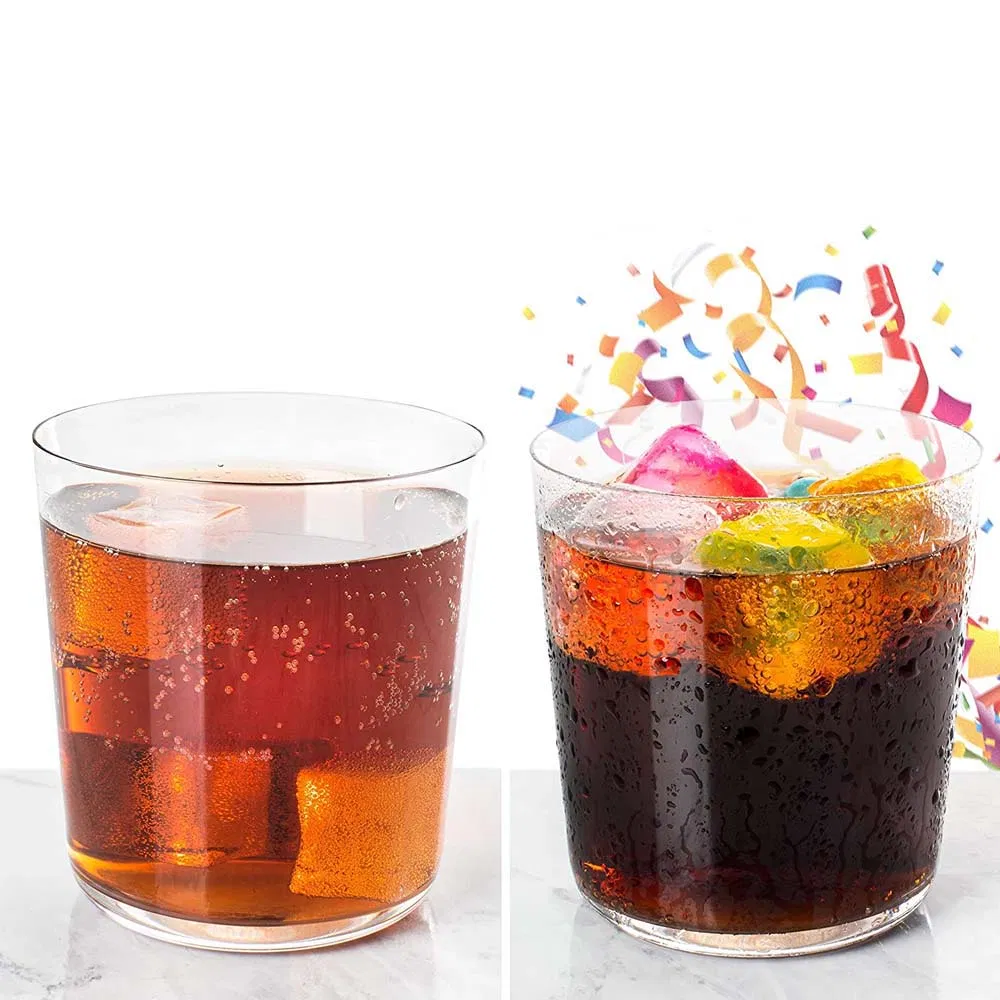 30PCS Reusable Ice Cube Plastic Ice Cubes for Drinks