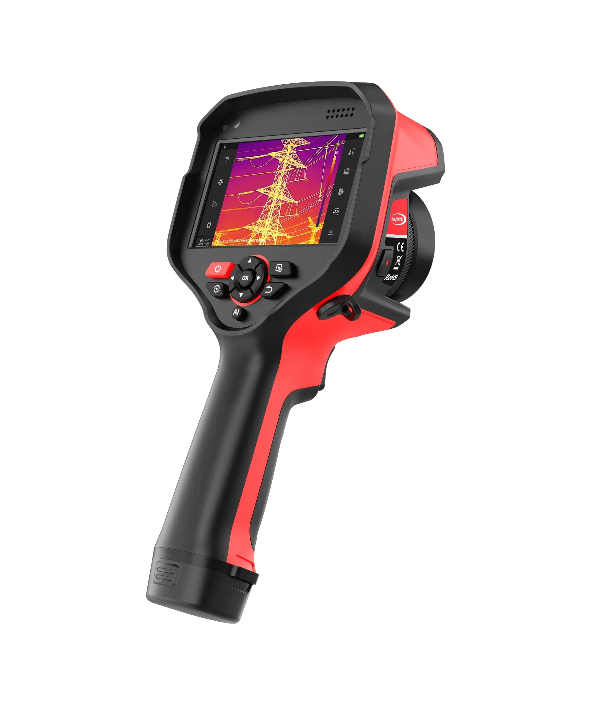 Rt400 Series Intelligent Thermal Camera with 12μ M Detector and Android OS for Industrial Temperature Trend Analysis