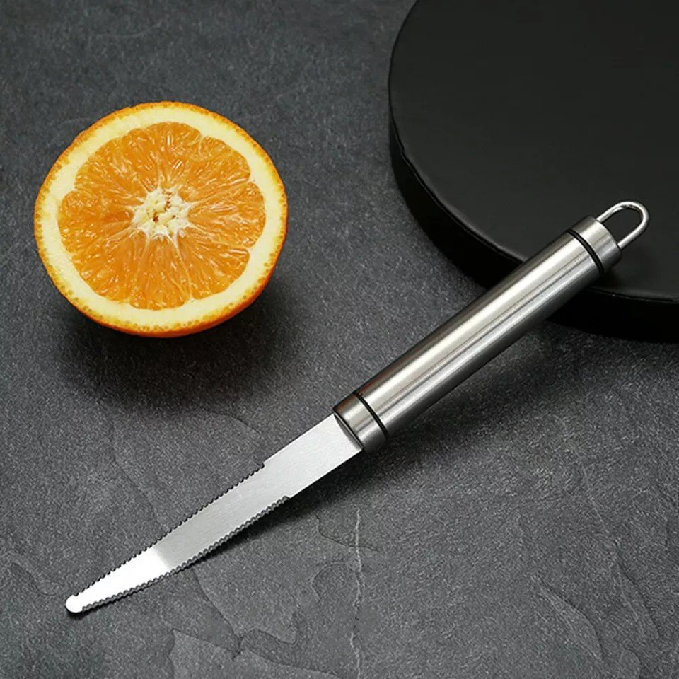 Stainless Steel Grapefruit Citrus Peeler Household Fruit Cutter Peeling Tools