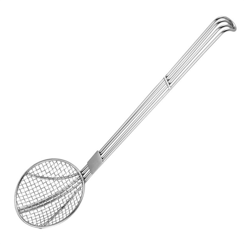Kitchen Used Frying Stainless Steel Cooking Frying Skimmer with Handle