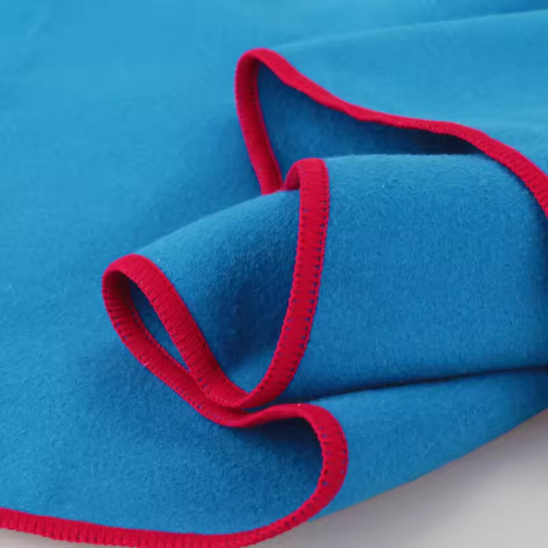 Wholesale Custom Logo Microfiber Sports Gym Towel Super Absorption Suede Quick Dry Workout Towel