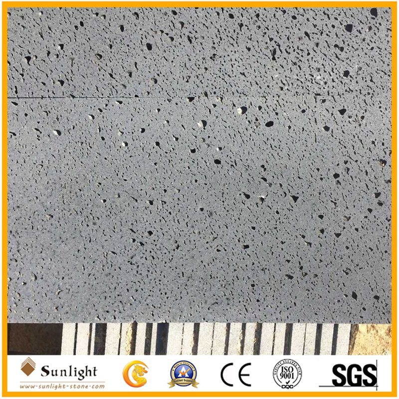 Natural Hainan Volcanic Stone, Basalt, Lava Stone, Travertine Tiles for Wall