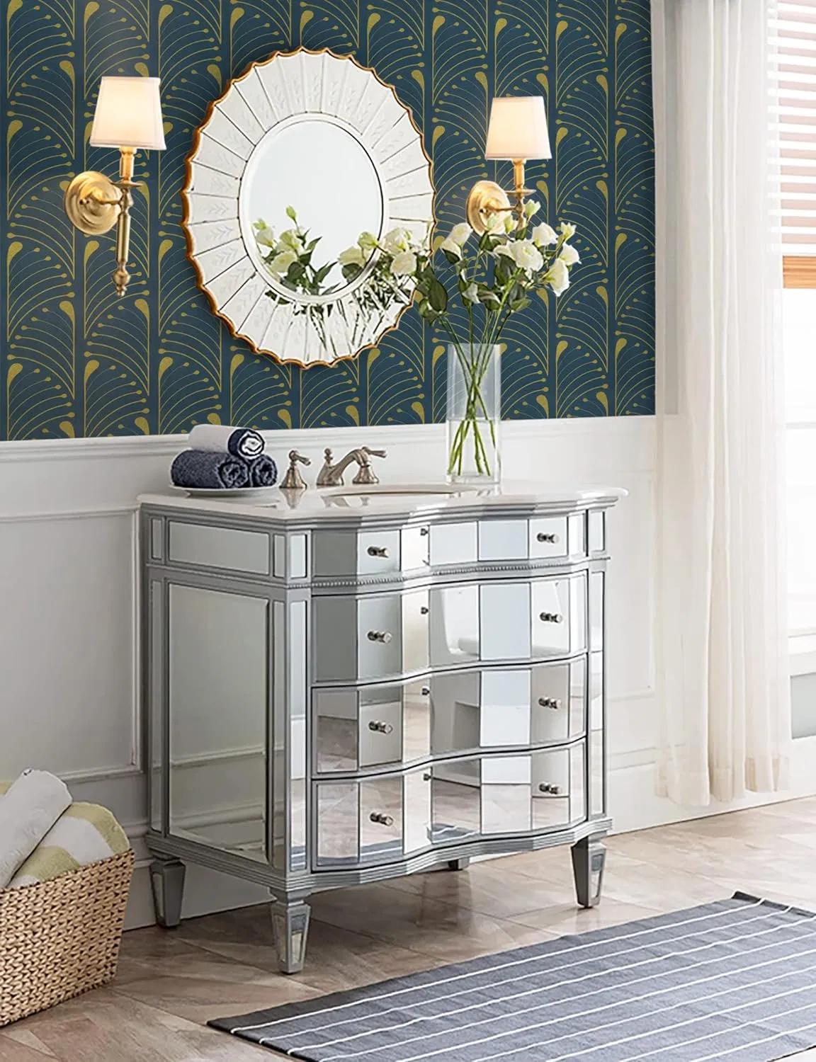 Removable Self Adhesive Wallpaper for Walls Bedroom Home Decoration