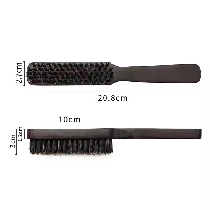 Natural Eco-Friendly Wooden Handle Men's Beard Cleaning Brush