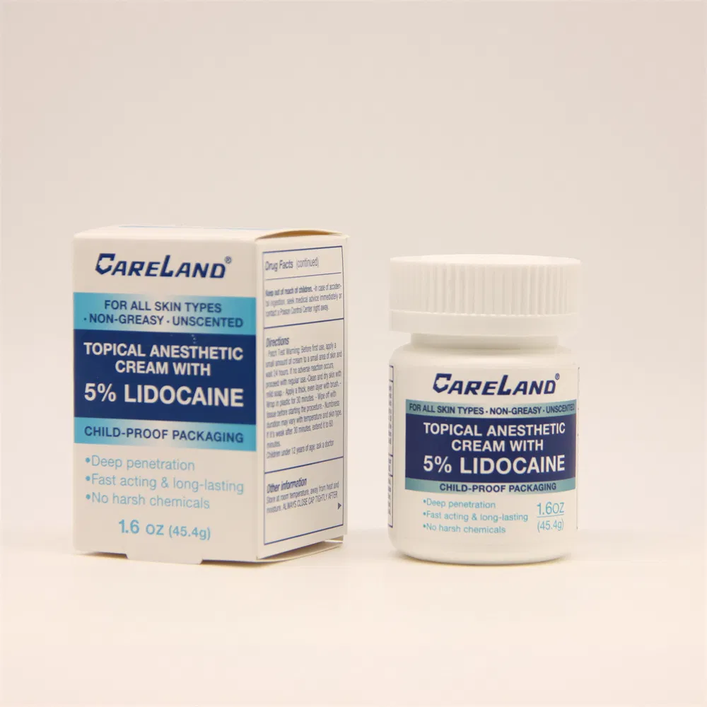 Fast Acting 5% Lidocaine Real Orginal Numbing Gel Cream