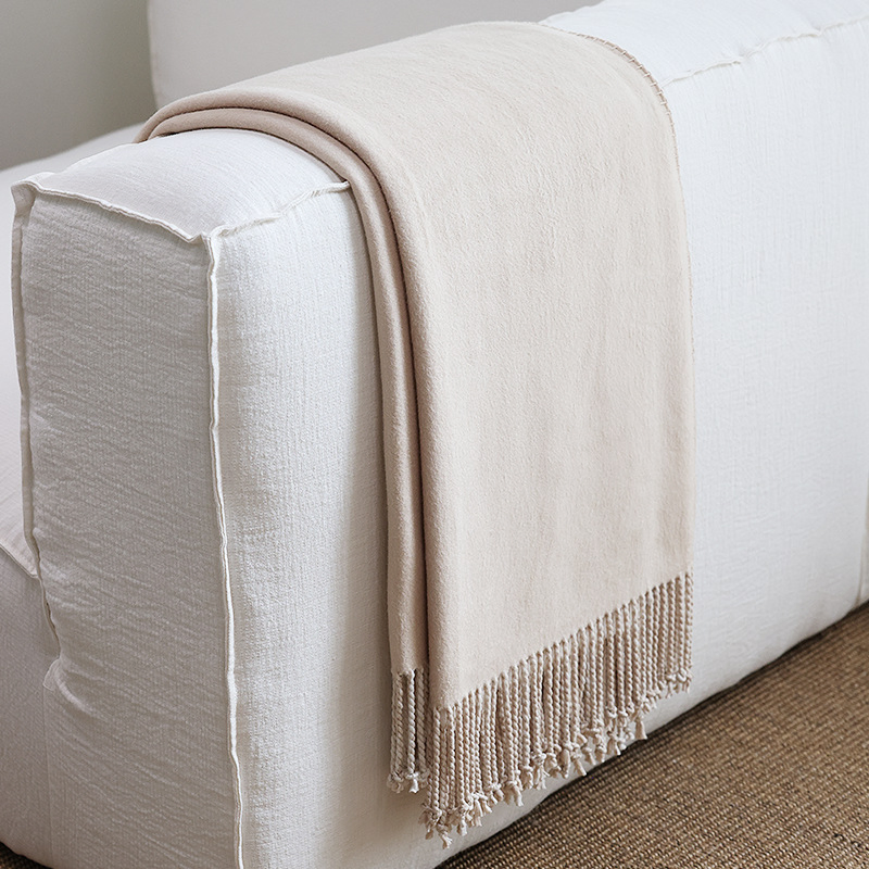 Теплый зимний плед с принтом, мягкий