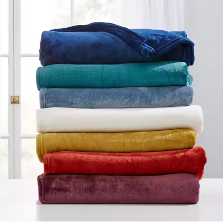 2-Ply Winter Thick Warm Flannel Sherpa Knitted Blanket and Throws Manufactures