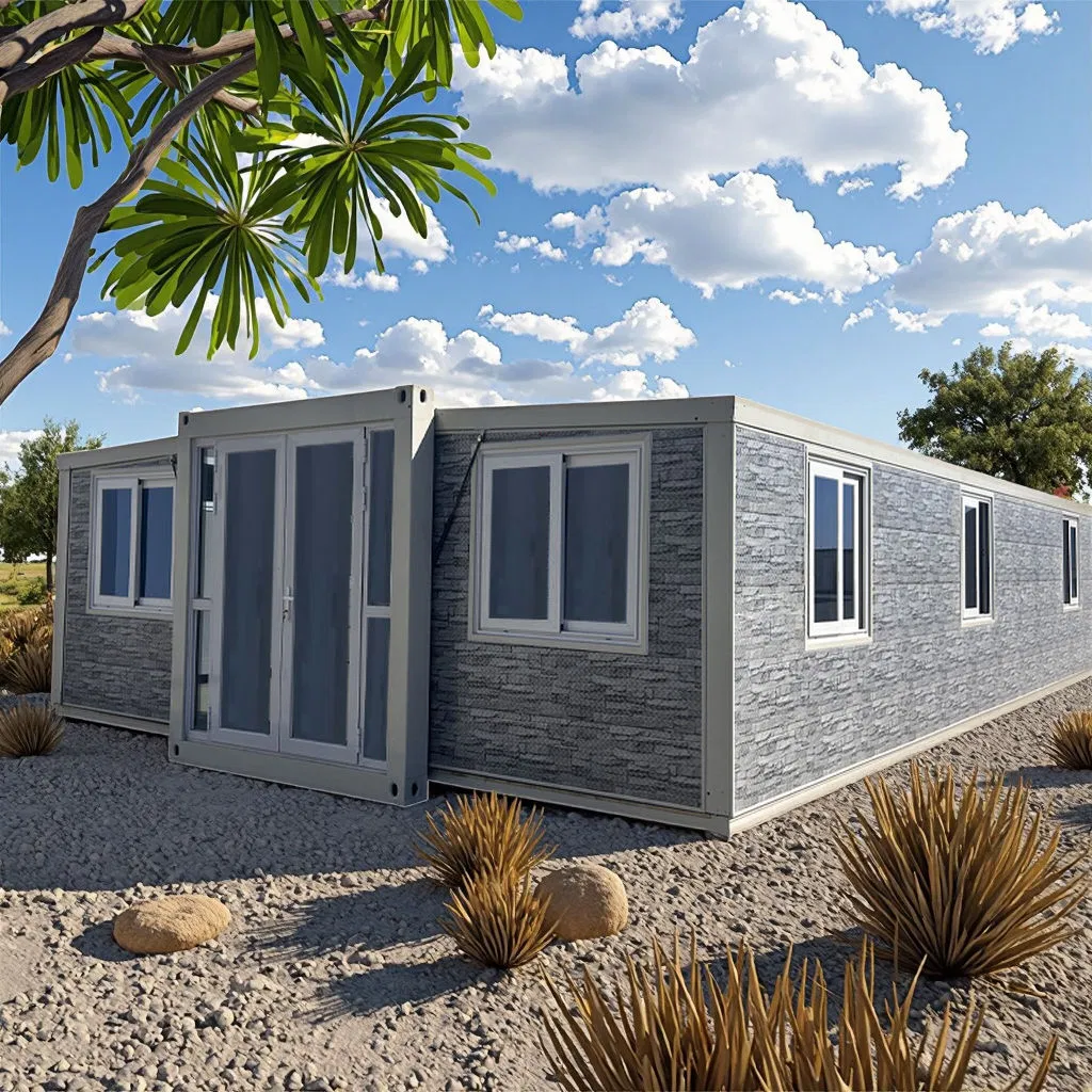 20FT/40FT Prefabricated Expandable Container Houses Luxury Economic Expandable Type Tiny Home