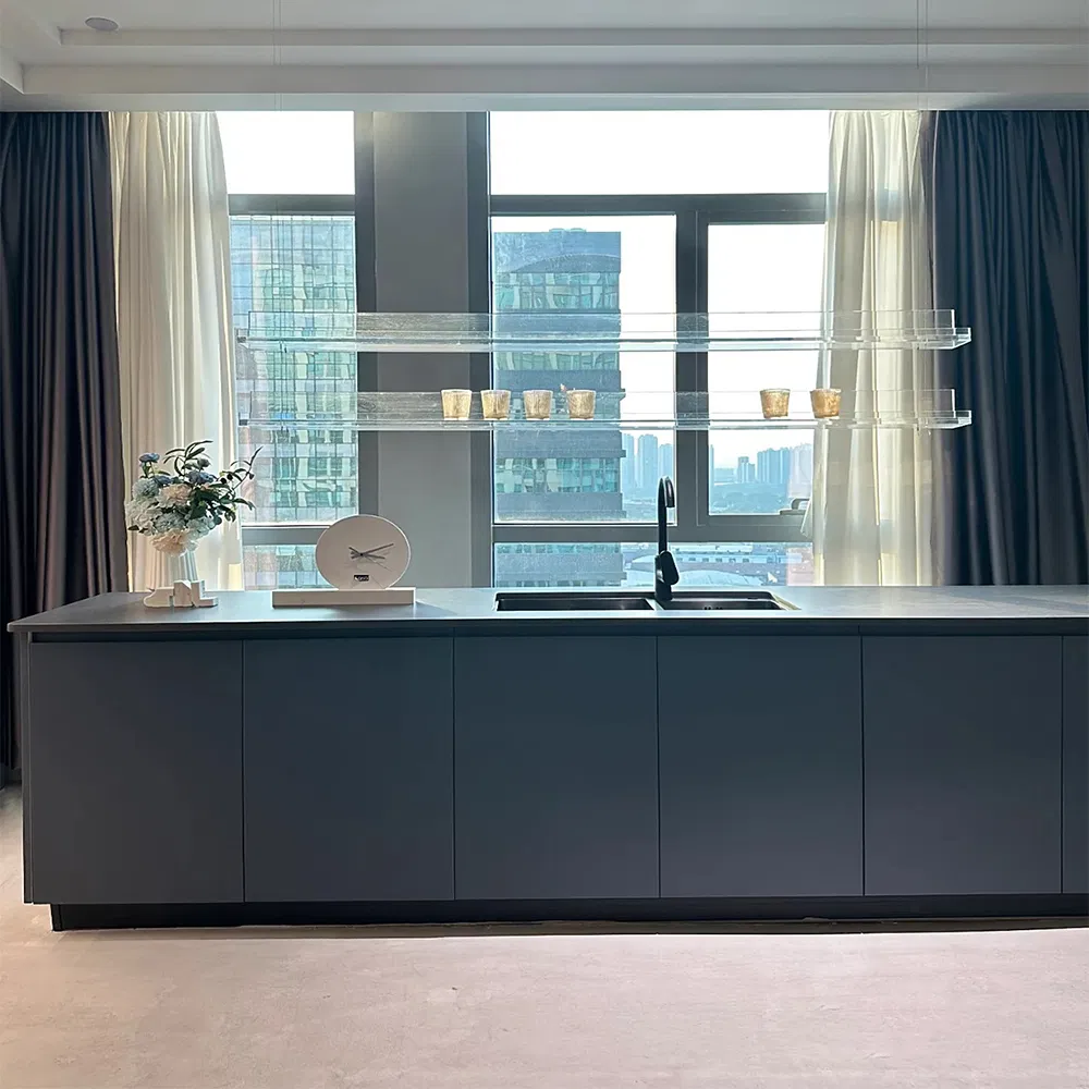 Unique Artificial Stone Tabletop for Kitchen Island and Countertop Use