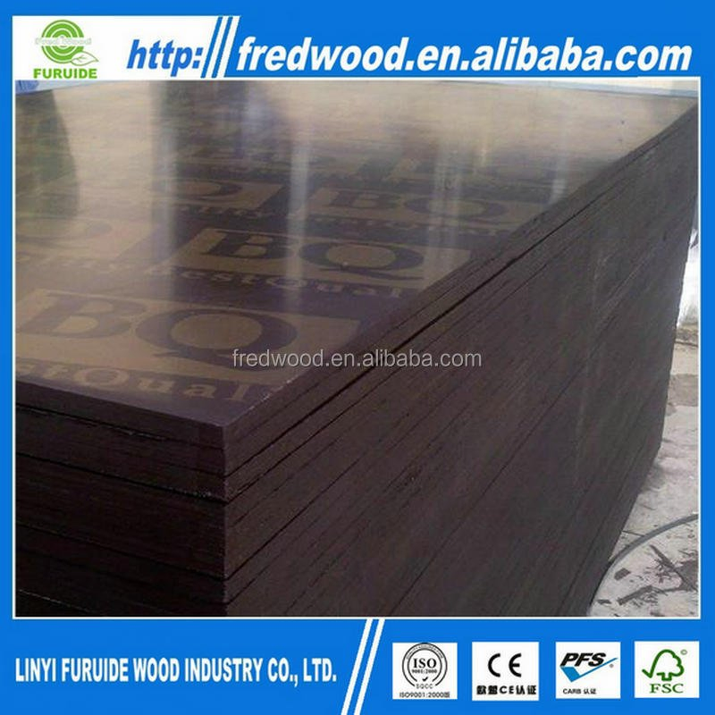 Black/Brown Film Faced Plywood High Standard From Vietnam 18-21 mm
