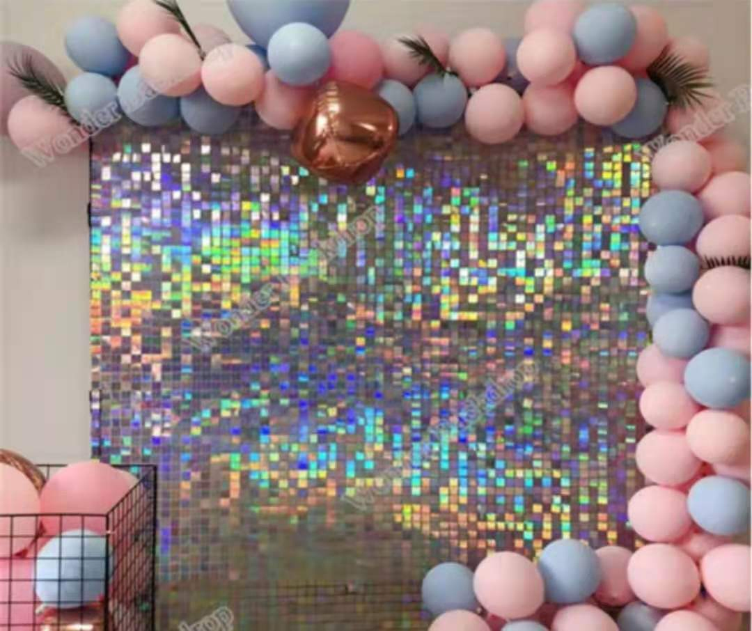 Hyc-Lb01 Pneumatic Board Sequins for Wedding Celebration Background Wall Birthday Party