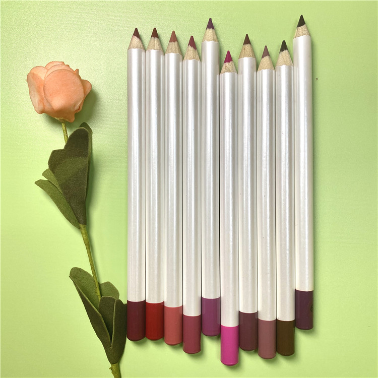 Wholesale 6 Colors Lipline Long Lasting Private Label Matte Lip Liner Pencil