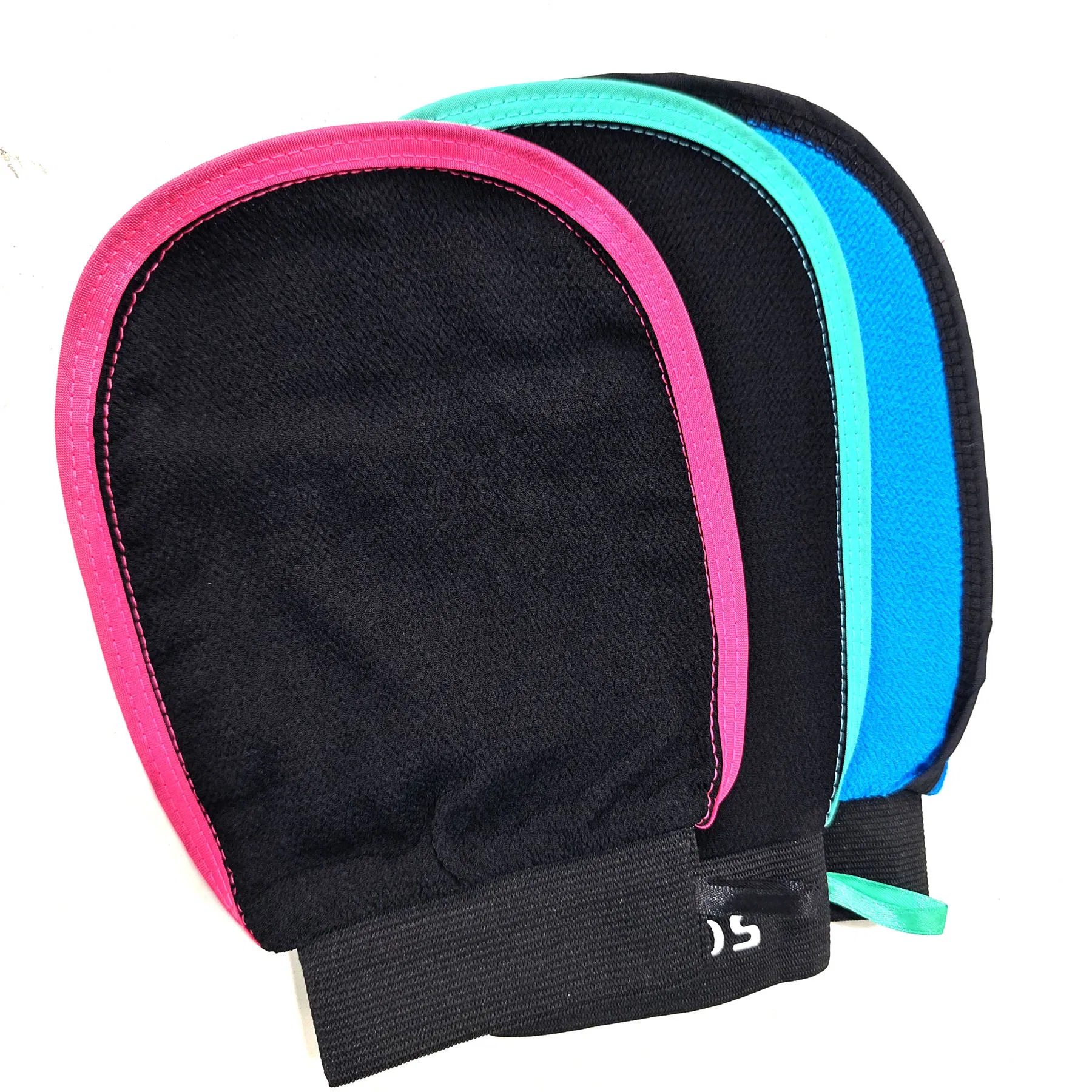 Custom Logo High Quality Viscose Fiber Moroccan Premium Kessa Hammam Glove Korean Exfoliating Mitts
