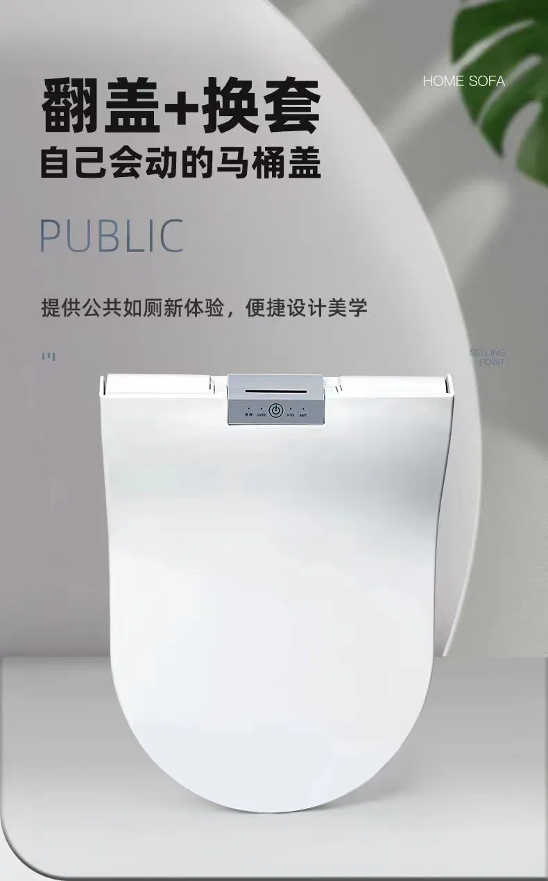 Va-09as Toilet Seat with Auto Open/Close and Auto Sanitary Film, Auto Public Toilet Seat