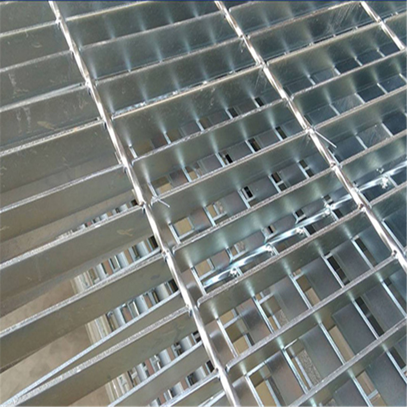 Durable Galvanized Steel Grating as Platform Grating for Airports 3mm Cross Bar