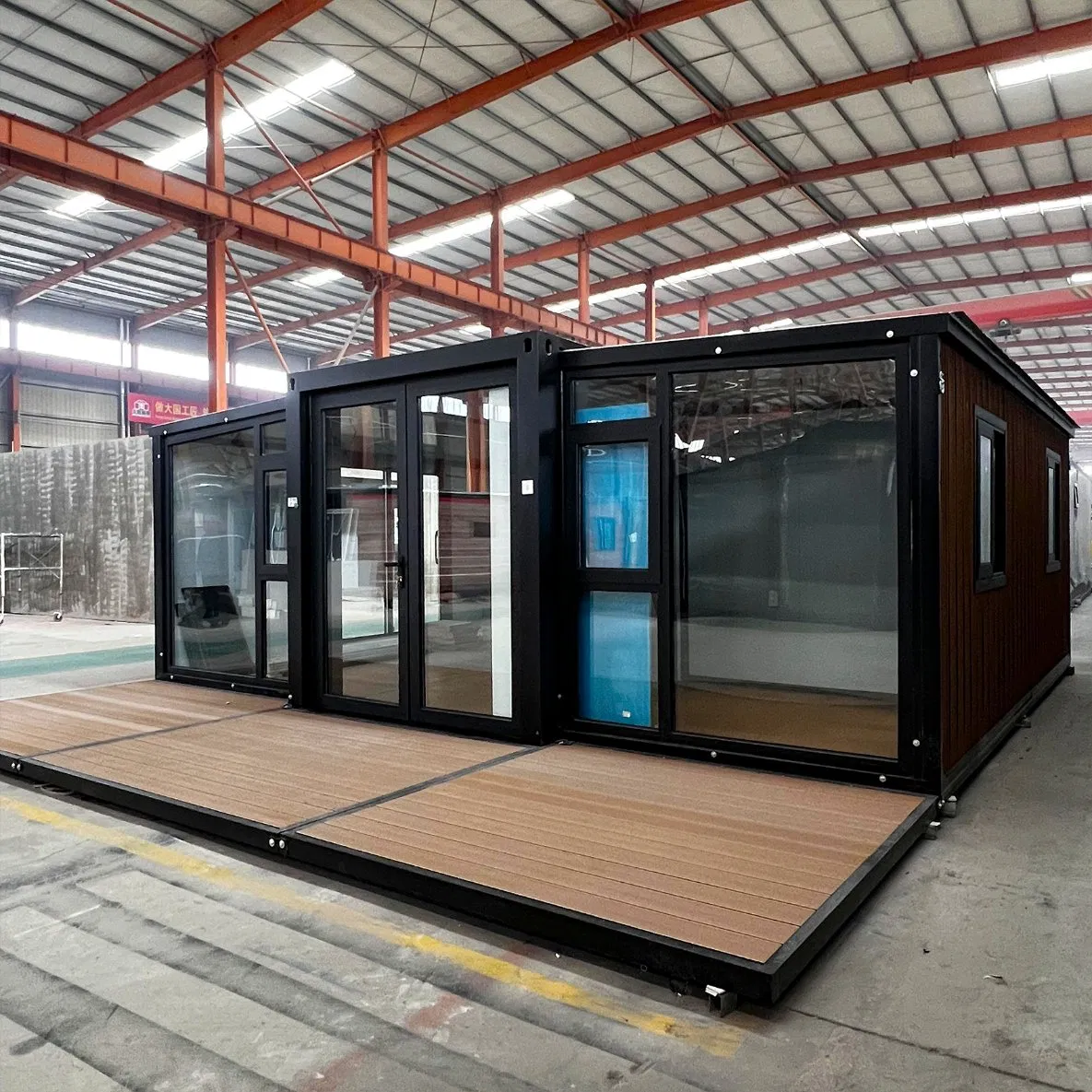 Factory Customized Prefabricated Structure Mobile Folding House Sleeping Container House Hotel Office Warehouse Customized Expandable House