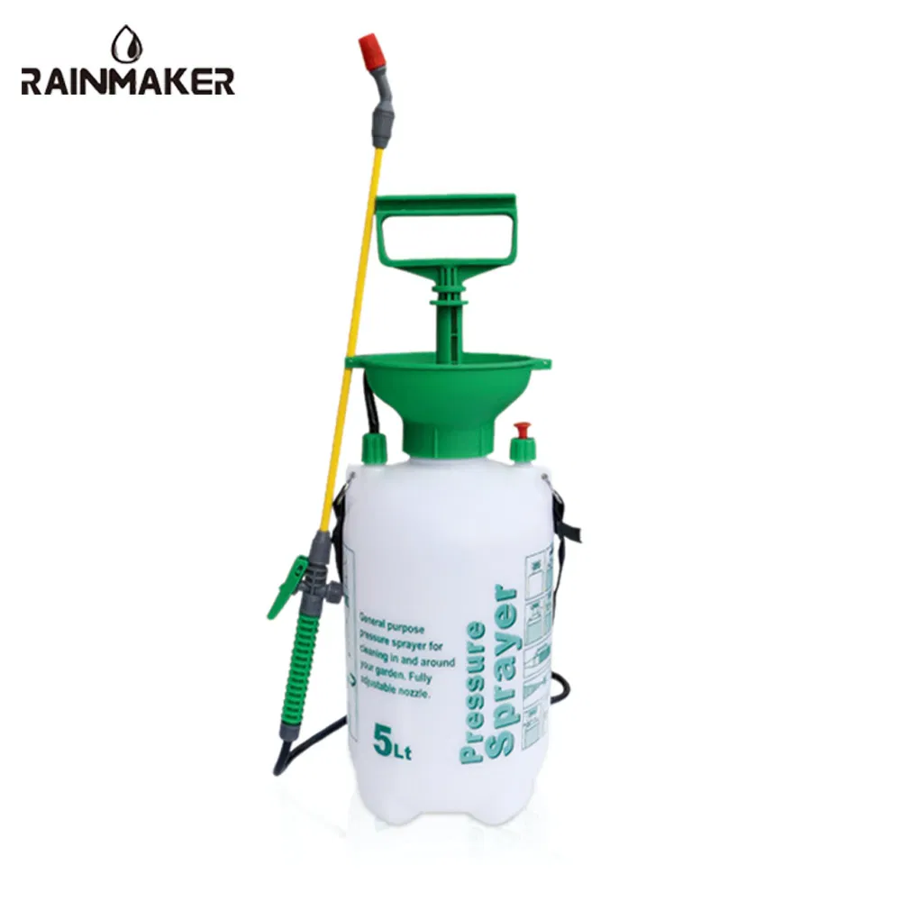 Rainmaker 5 Liter Agriculture Plastic Portable High Pressure Irrigation Water Shoulder Sprayer