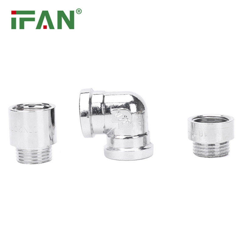Ifan Good Quality 1/2"-2" Silver Bushing Brass Pipe Fittings