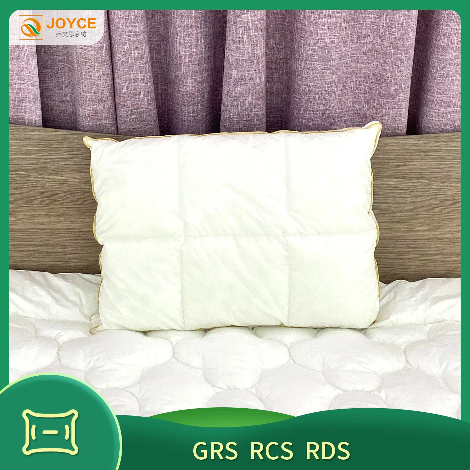 Ultra Soft Breathable Cotton Pillow Filling with Memory Foam