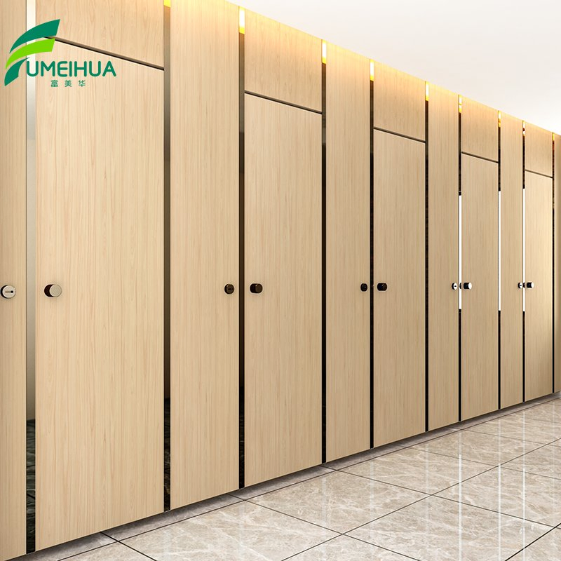Floor to Ceiling HPL Honeycomb Toilet Cubicle Partition