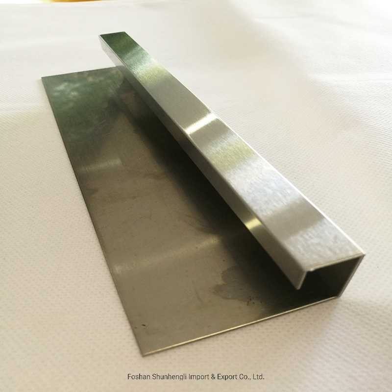 Stair Railing Frame Stainless Steel Metal Decorative Tile Trim