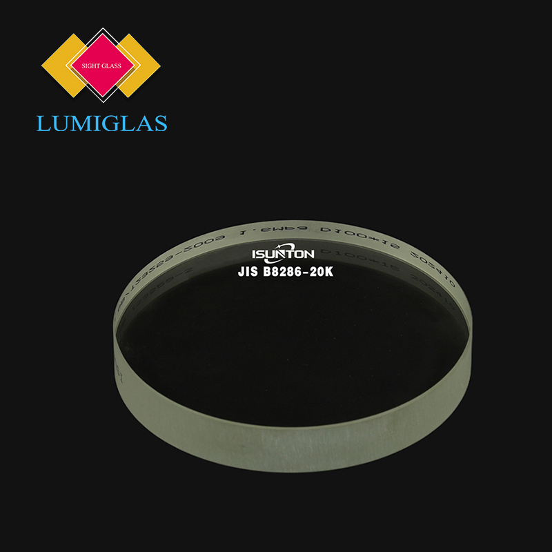 Hot Sell Durable Corrosion Resistant Jisb8286 Tempered Sight Glass