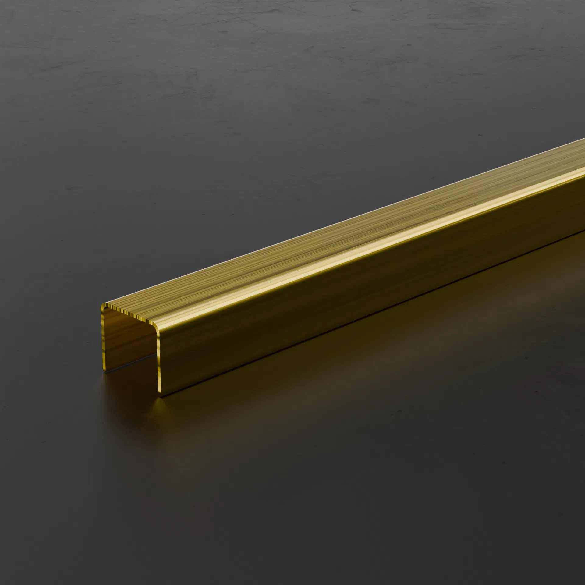 Stylish Tile Corner Trim and Strip for Graphic Design and 3D Models