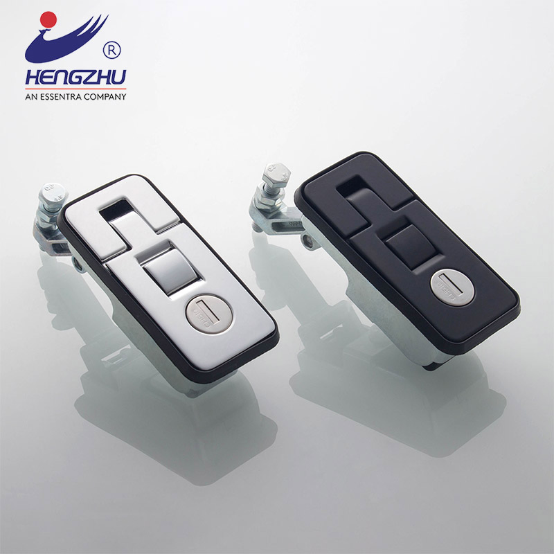 Hengzhu Ms6018z-2-1 Truck Electrical Panel Trigger Latch Push Button Door Lock Zinc Alloy Compression Lever Lock