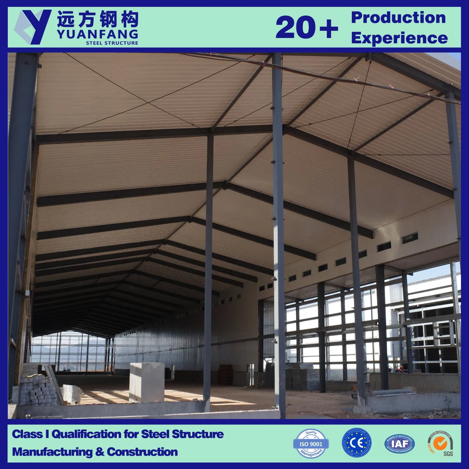 Modern Style Prefabricated Galvanized Layer Light Steel Structure Chicken Coop Poultry House