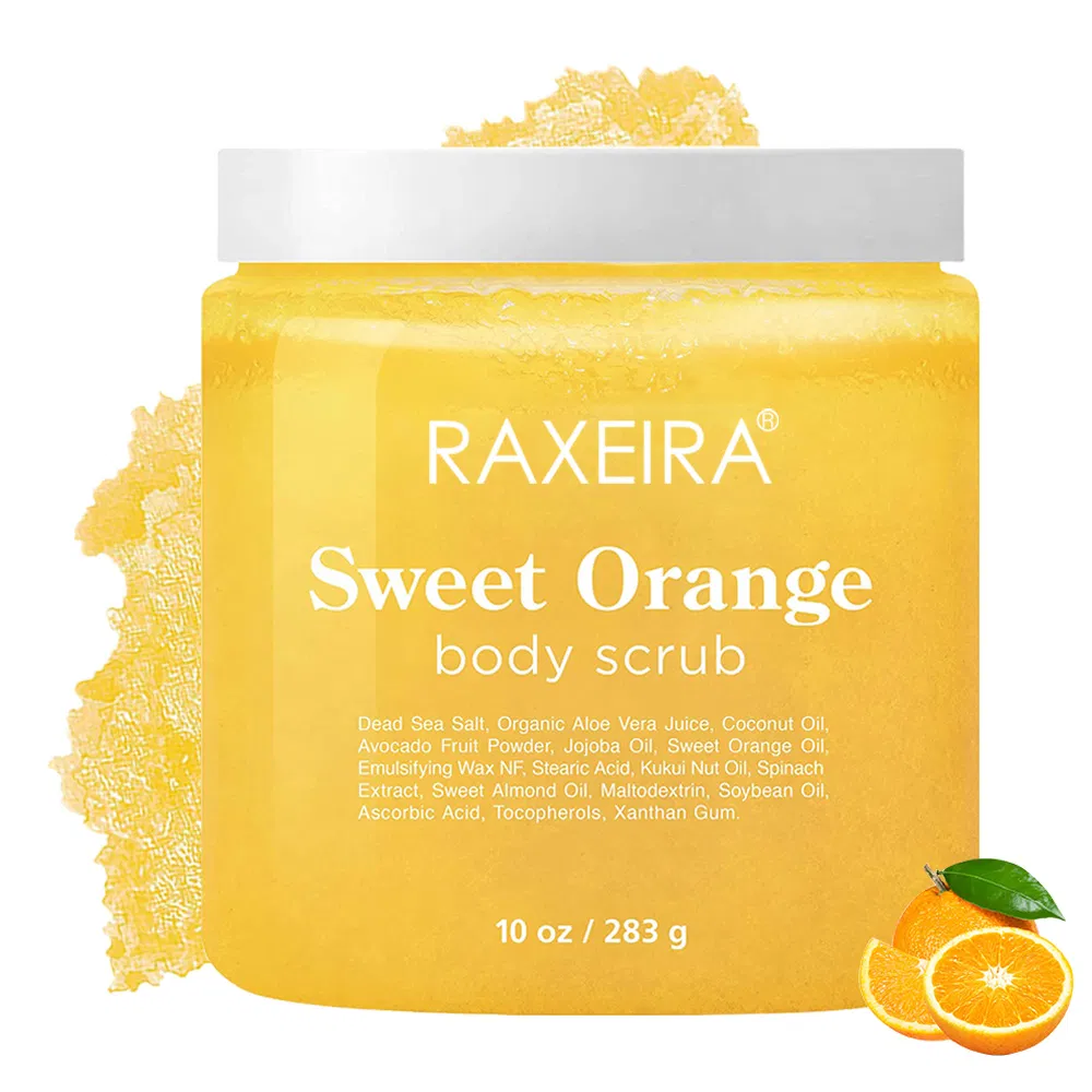 Nourishing and Exfoliating Pure Sweet Orange Body Scrub for All Skin Types