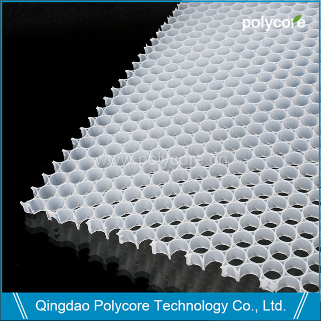 White Uniform Polypropylene Honeycomb Core