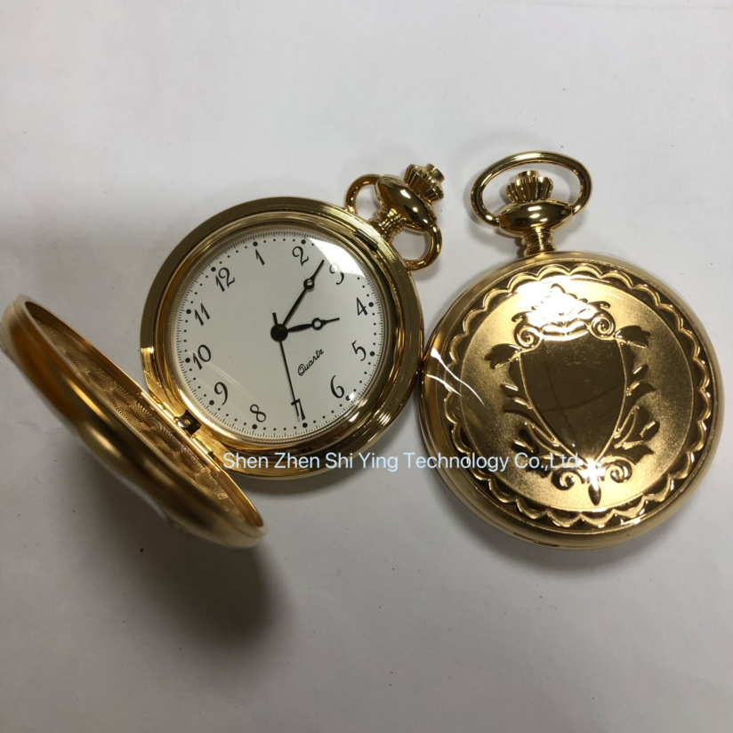 Gift Watches Custom Logo Pocket Quartz Watch with Japan Movement