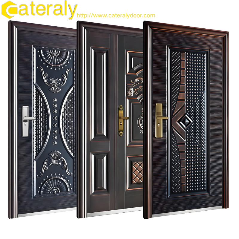 Звукоизоляционная защитная дверь Cateraly с регулируемыми петлями