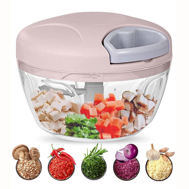 Ручной измельчитель продуктов 500 мл с верёвкой