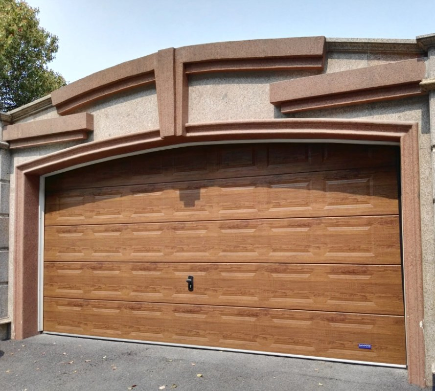 Cbmmart Garage Door with Motor Garage Doors with Finger Proof Panel Garage Door
