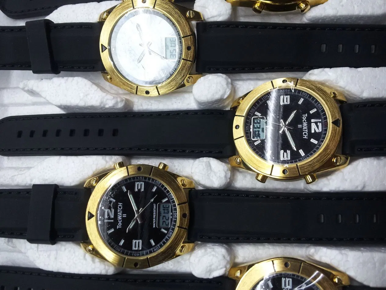 Customized Radio Controlled Mens Wrist Watches Japan Movement