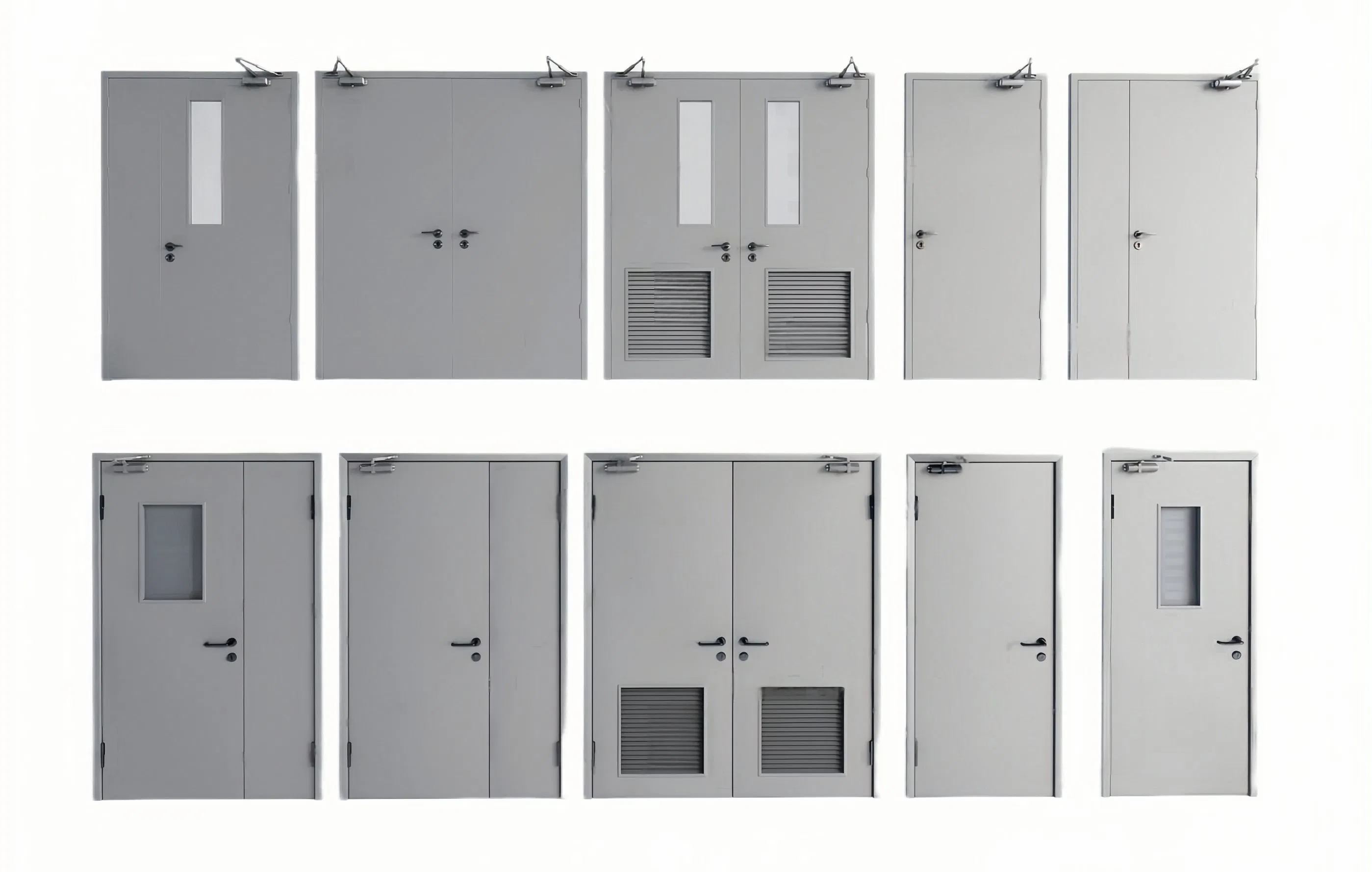 Fireproof Steel Security Door - Certified Metal Fire Door for Safety