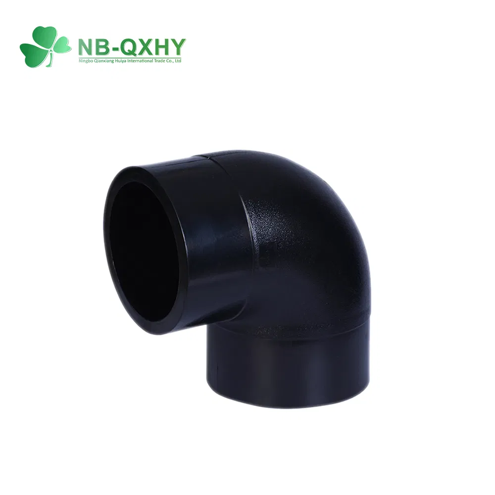 SDR11 Buttfusion HDPE Pipe Fitting Four Way Tee Cross Tee