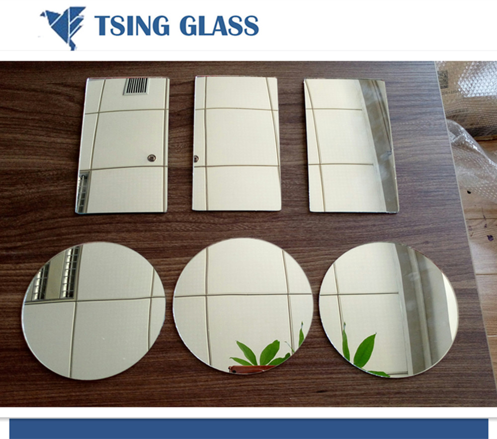 Clear/Colored/Flat/Shaped/Decorative Glass 3mm/4mm/5mm/6mm Mirror/Silver Mirror/ Antique Mirror for Dressing Mirror/Bathroom/Indoor Decorative/Hotel