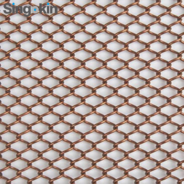Decorative Architectural Decorative Metal Wire Mesh Chain Link Curtain/Metal Mesh Curtain