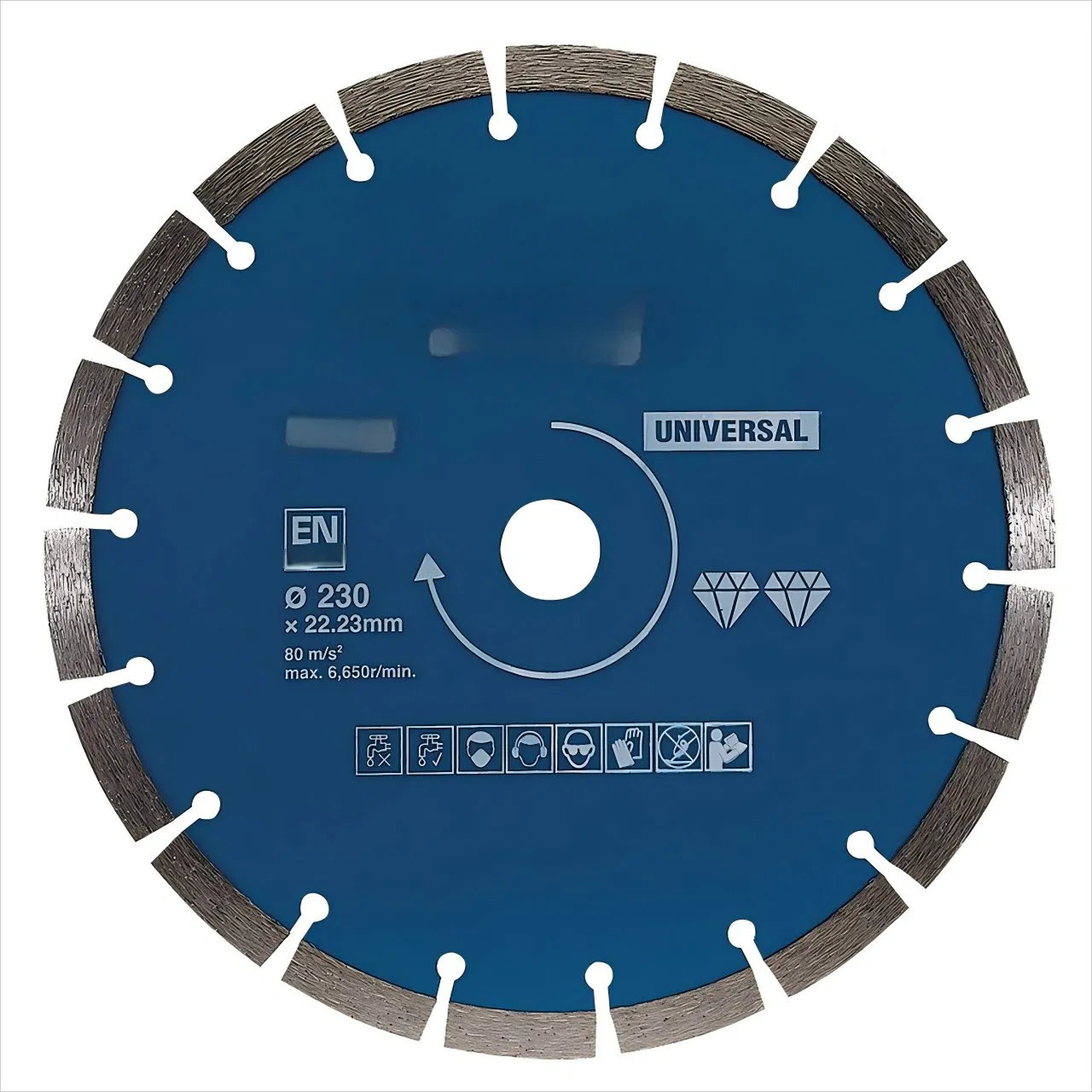 230mm, 300mm, 350mm Segmented Diamond Blade Circular Saw Blade Concrete, Bricks, Stone, Granite & Marble Dry & Wet Cutting. Cutting Blade Diamond Blade Tool