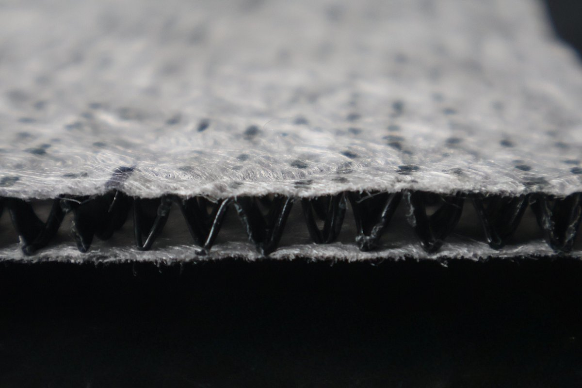 3D Plastic Drainage Geocomposite Geonet with Long Fiber Geotextile