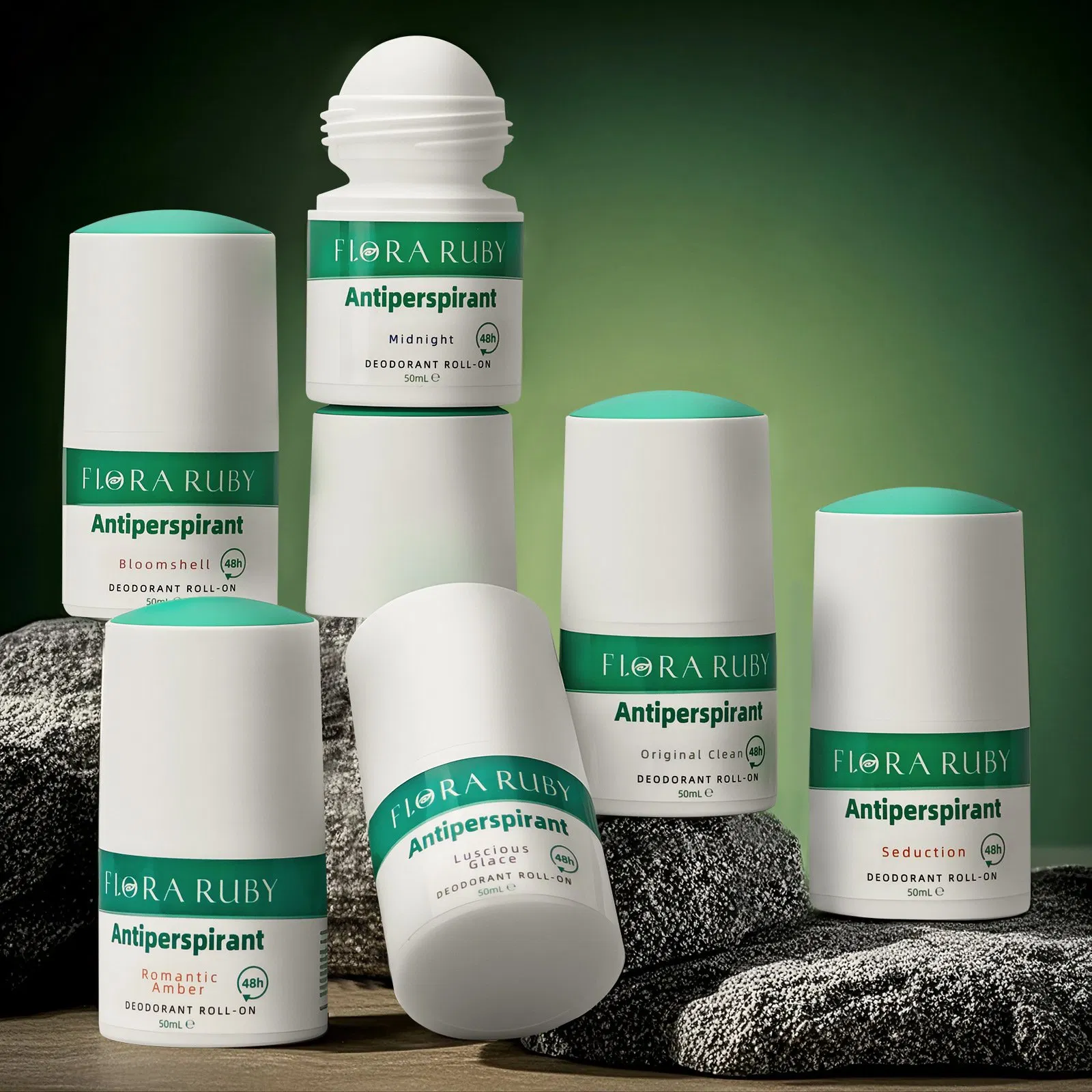 Refreshing Sensitive Skin Deodorant with Non-Irritating Organic Pearl Beads