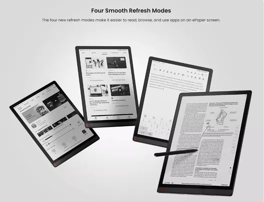 13.3 Inch E-Ink Display Android IP54 Battery Lasts Applicable to Outdoor Advertising Eink Tablet