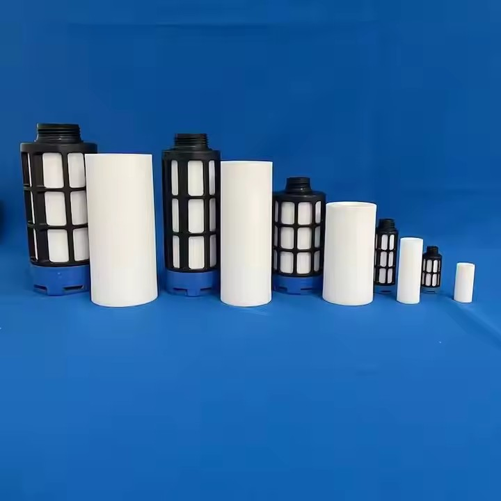 Пневмоцилиндр клапанный глушитель U-1/2