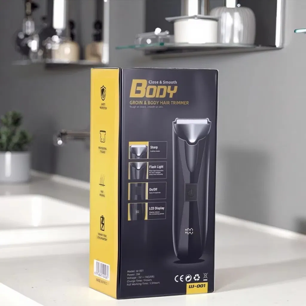 Rofessional Wireless Electric Hair Trimmer USB Rechargeable Mini Shaver for Men and Household Barber Use