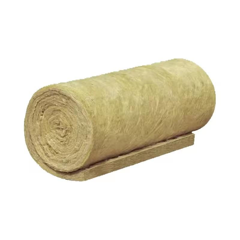 China Supplier Sound Insulation Rock Wool Rockwool Blanket/Roll for Roofing Building Fireproof Materials