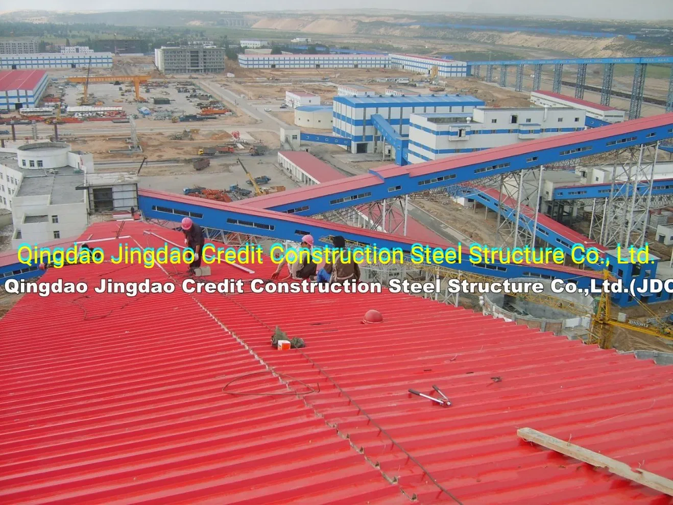 Prefabricated Prefab Adjustable Heavy Duty Large Span Metal Modular Mobile Steel Structure Metal Building Industrial Hall Factory Workshop Amazon Warehouse