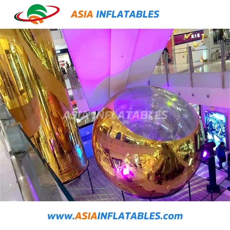 Giant Mirror Balloon Silk Mirror Customized Air Decorate Ball